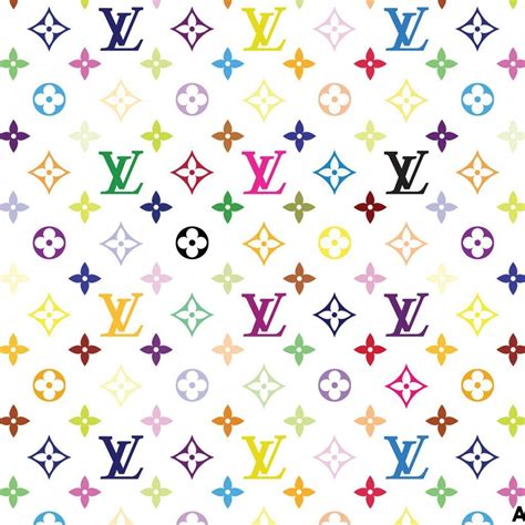 louis vuitton rainbow monogram|louis vuitton motif.